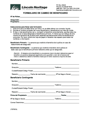 PO Box 29045 Phoenix AZ 850389045 (888) 8817391 Fax (602) 2242246 Spanishservice londeninsurance