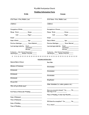 Form preview