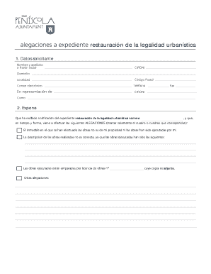 Urban Legality Restoration Allegations