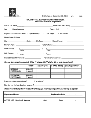 Form preview