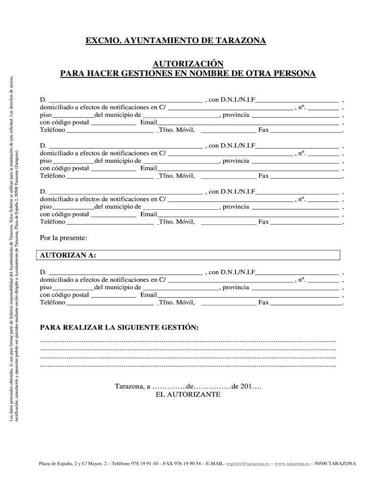 como hacer una autorizacion Vista previa en la página 1