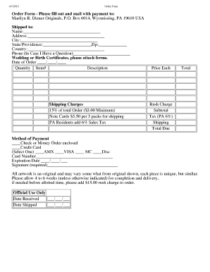 Form preview