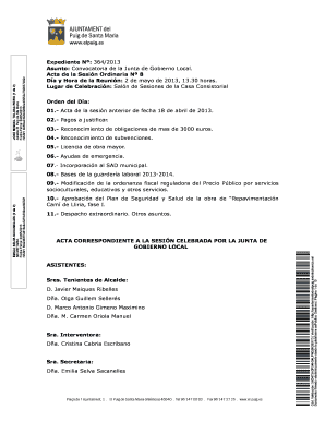 Local Government Meeting Minutes