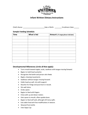 Star spectra gizmo answers - Infant Written Dietary Instructions Childs Name: Date of Birth: Enrollment Date: Sample Feeding Schedule: Time What is fed Amount ( if range please indicate) Developmental Milestones (circle all that apply): Turns mouth toward nipple,