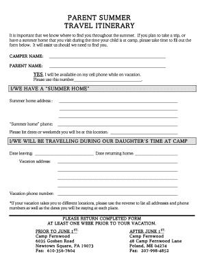 DD Parent Itinerary Form 08