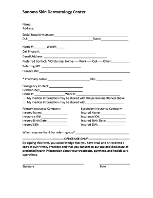 Sonoma Skin Dermatology Center