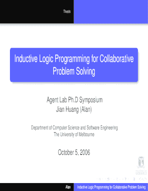 Fillable Online Inductive Logic Programming for Collaborative Problem ...