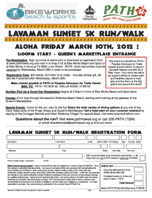 Lavaman Sunset 5K - 2012 - bbigislandracesbbcomb