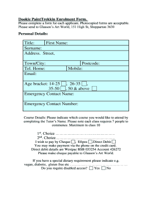 Form preview