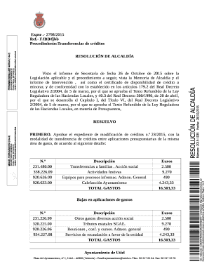 Resolution on Credit Transfers