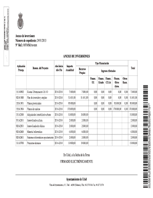 Investment Annex Form