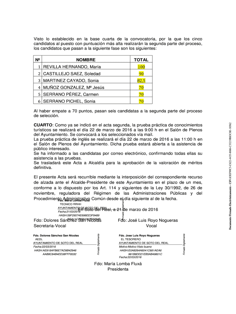 temporal a tiempo parcial, Tcnico de Turismo y Comunicacin: Vista previa en la página 1