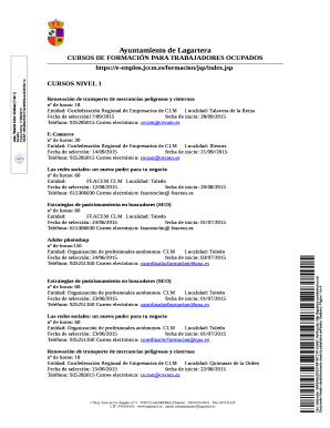 Workers Training Courses Notice