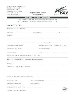 RECRUITMENT INFORMATION - kgv ac