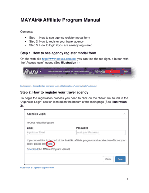 MAYAir Affiliate Program Manual