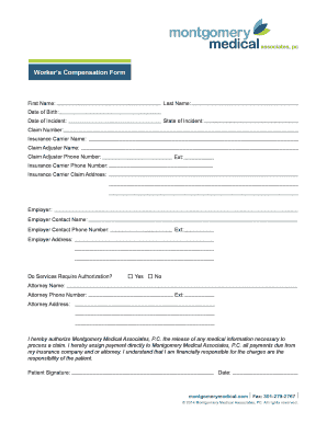 printable worker s compensation form edit fill out download c105 form