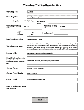 Form preview