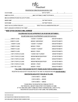 Form preview