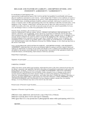 Fillable Online Printable Waiver form (PDF) - Spearfish Gymnastics ...