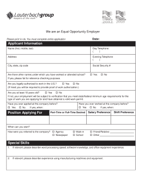 Form preview