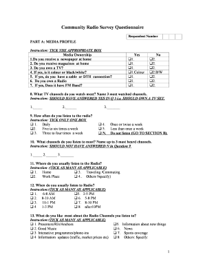 CRS Survey Questionnaire - bcronlineindiabbnetb