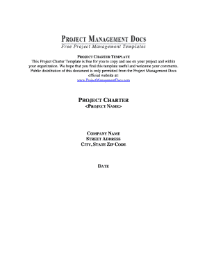 Project Charter Template - bchuckmorrisonbbfilesbbwordpressbbcomb