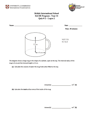 Loan officer daily planner pdf - British International School IGCSE Program - Year 11 Quiz