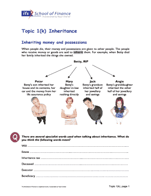 Topic 1k Inheritance IMO - Revised August 2007doc