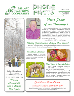 News From Your Manager - Bringing Technology Closer