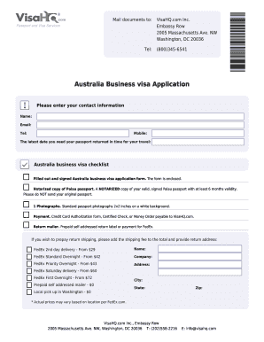 australia visa for us citizens