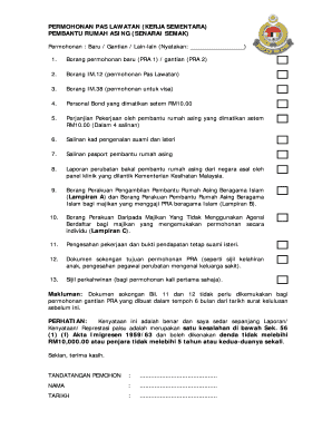 photo of permohonan paslawatan available to get poea form