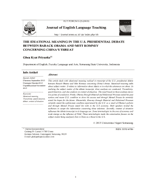 ELT FORUM 2 (2) (2013) Journal of English Language Teaching http://journal - journal unnes ac