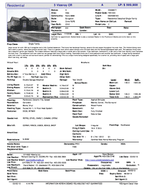 Residential 3 Viceroy CR A LP 509900