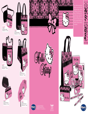 This new Hello Kitty stationery and bag collection is cute, cute, cute ... - blueprintcollections co