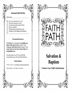 Intentional Faith Path Plan - Bethel Church Fargo ND