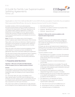 A Guide for Family Law Superannuation