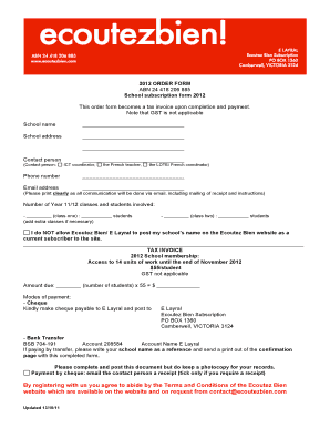 Form preview