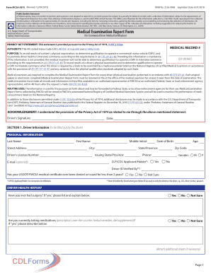 Mcsa 5875 form download - FMCSA bForm MCSAb-b5875b - CDL Formscom