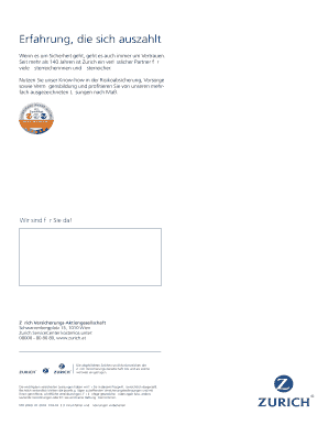 Zurich Firmen-Rechtsschutz-Versicherung