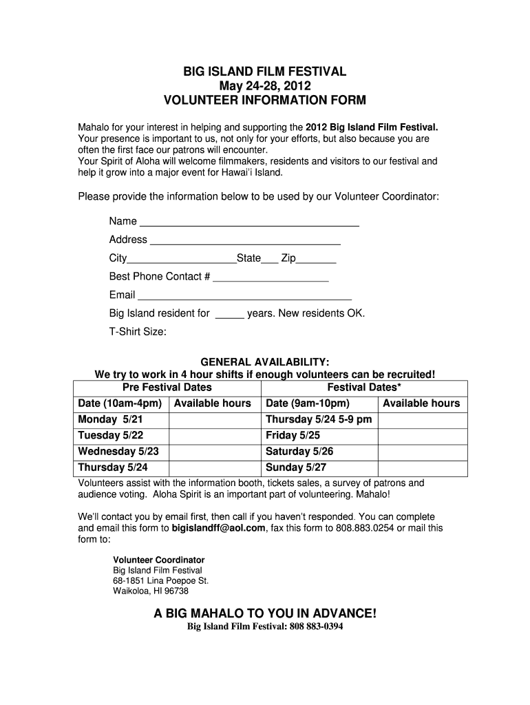 Form preview