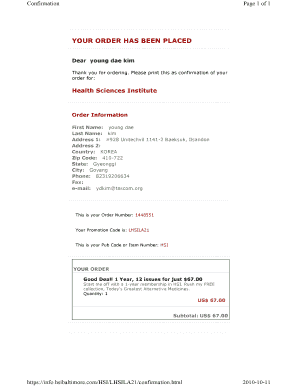 YOUR ORDER HAS BEEN PLACED - bdrydkimbbcomb