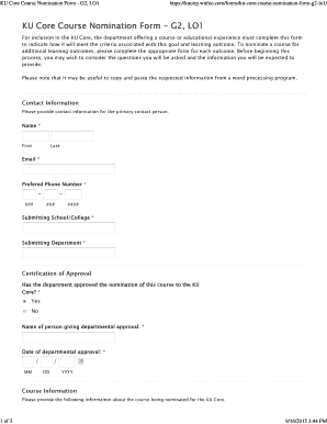 Form preview