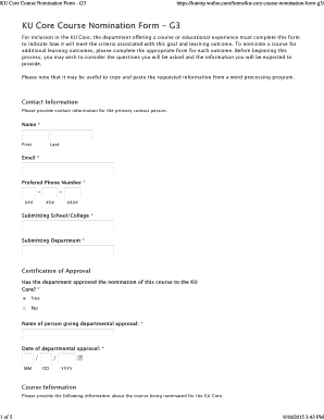 Form preview