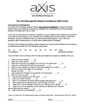 Example of introduction in research - ABC scale Balance