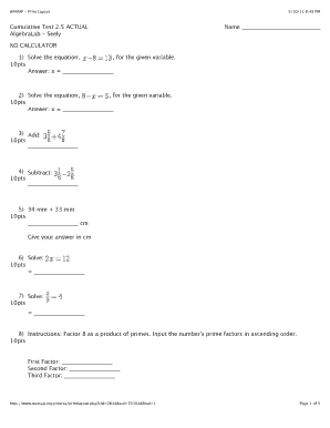 Form preview