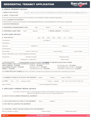 College outline format - Rental Property DETAILS Shop 425, 1 Main St, Point Cook 3030 PH 03 9395 9999 FAX 03 9395 8522 EMAIL pointcookrentals8 barryplant