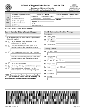 I 864 ez - BForm I-864b - Infotems