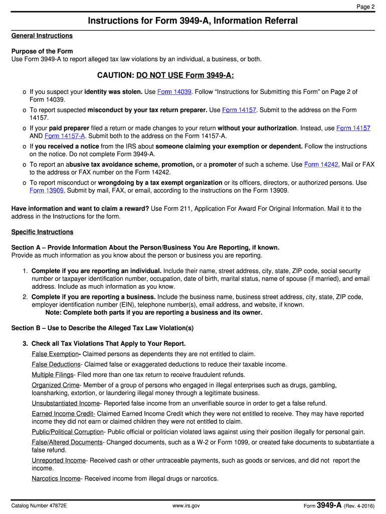 Fillable Online Instructions For Form B3949 Ab Information Referral Fax fillable-online-instructions-for-form-b3949-ab-information-referral-fax