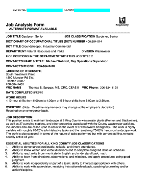 Ambulance cleaning checklist - KCJA Sr Gardner DNRP-WTD 5-12-10.doc