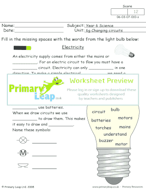 year 6 science worksheets fill online printable fillable blank pdffiller